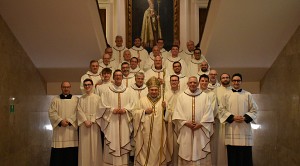 Il grazie del Seminario al vescovo Corrado, nella festa del patrono san Francesco di Sales