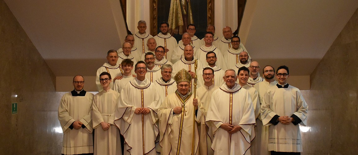 Il grazie del Seminario al vescovo Corrado, nella festa del patrono san Francesco di Sales