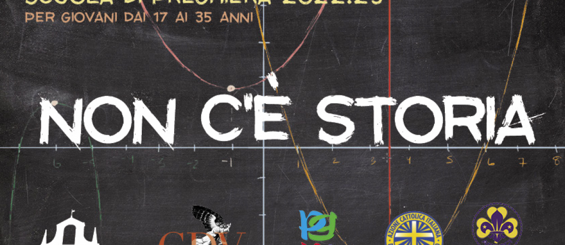 NON C'È STORIA: ricomincia la Scuola di Preghiera in Seminario